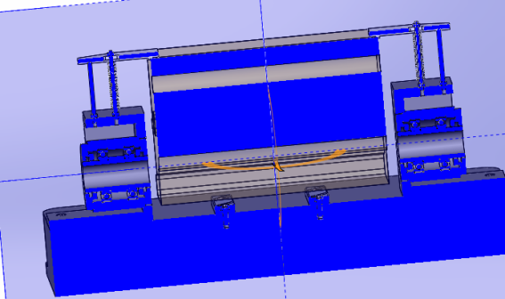 镗削4110发动机机体主轴半圆孔镗床夹具设计【三维SolidWorks】